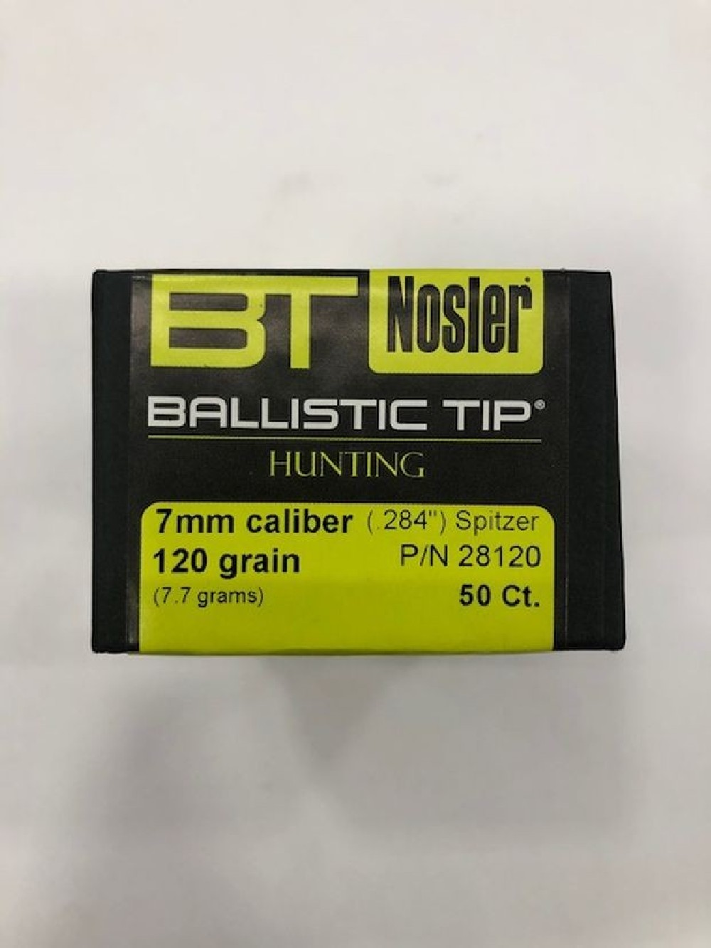 NOSLER B TIP PALLE CAL7 GR 120 QT50
