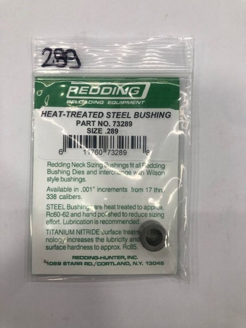 REDDING BUSHING STEEL SIZE 289
