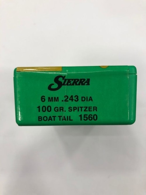 SIERRA PALLE C 6 MM 100 GR GAMEKING