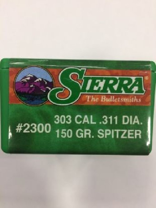 SIERRA PALLE CAL 303 150 GR SPT