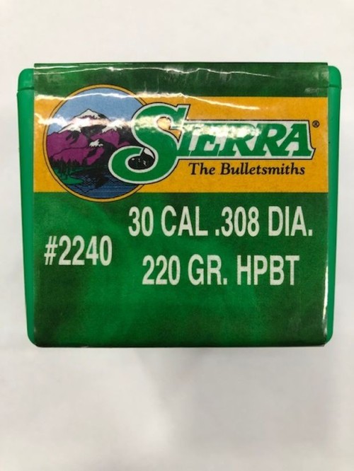 SIERRA PALLE C 30 GR 220 HPBT