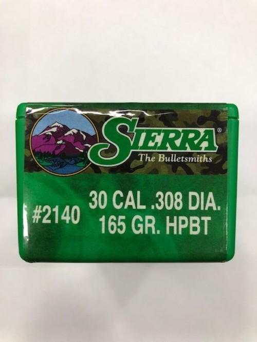SIERRA PALLE C 30 GR 165 HPBT