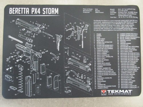 TEKMAT TAPPETINO DA BANCO BER PX4