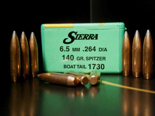 SIERRA PALLE CAL 6,5 MM 130 GR