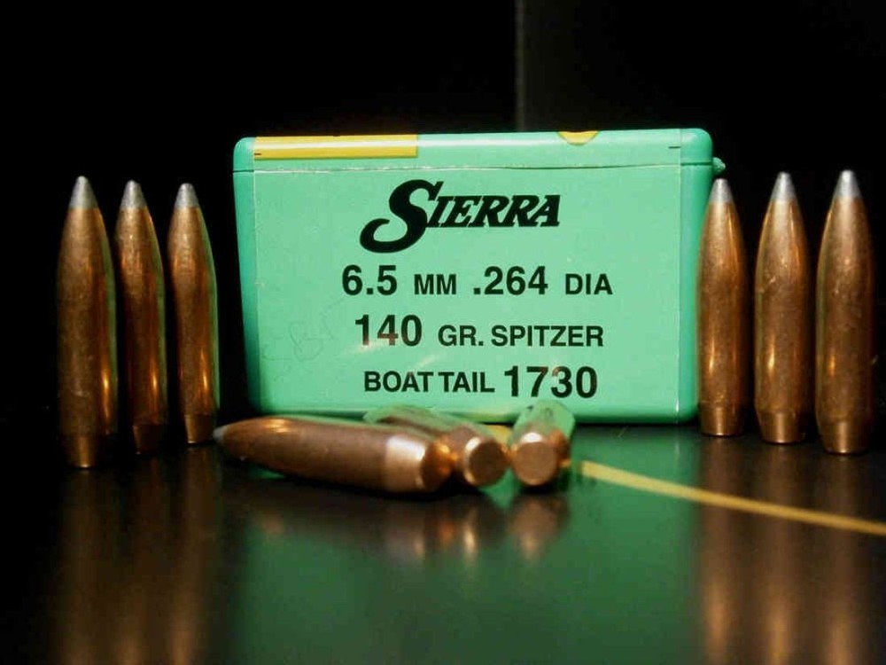 SIERRA PALLE CAL 6,5 MM 130 GR