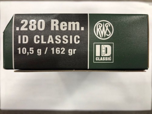 RWS CARICHE 280 REM 162 GR ID