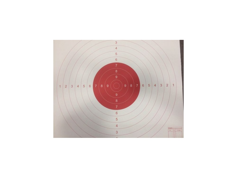 BARBARO BERSAGLIO MOD 4 ROSSO