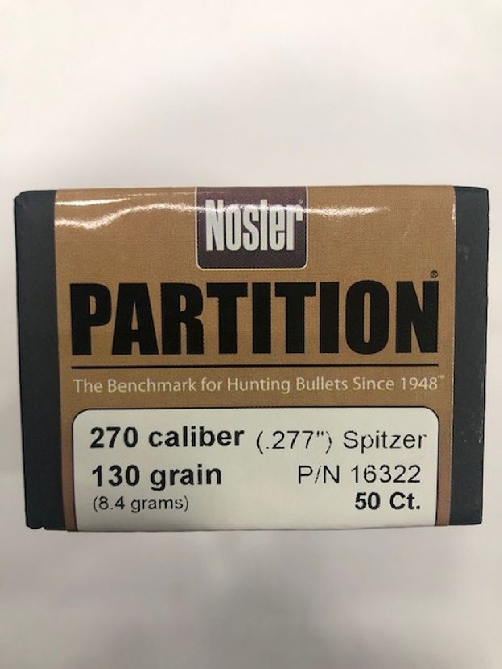 NOSLER PARTITION PALLE C 270 GR 130