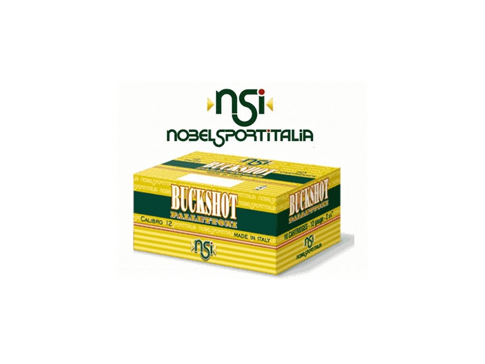 NOBEL SPORT CARTUCCE PALLETTONI 12