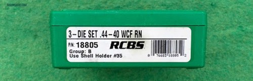 RCBS DIE SET 44-40 WCF RN