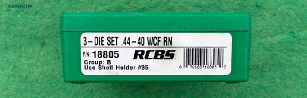 RCBS DIE SET 44-40 WCF RN