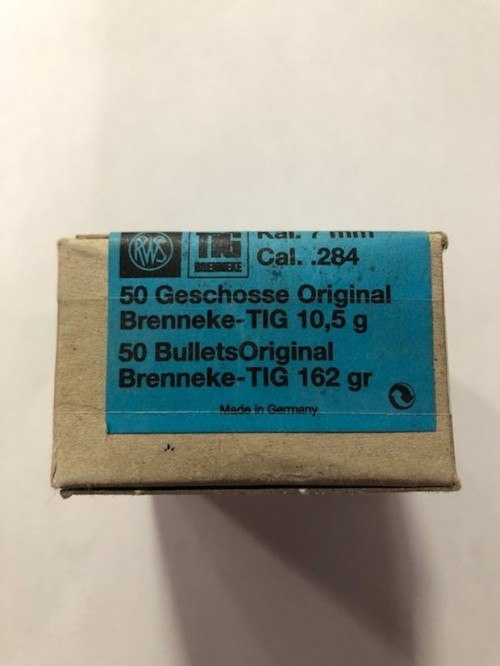 RWS PALLE 7MM DIA 284 KS GR 162