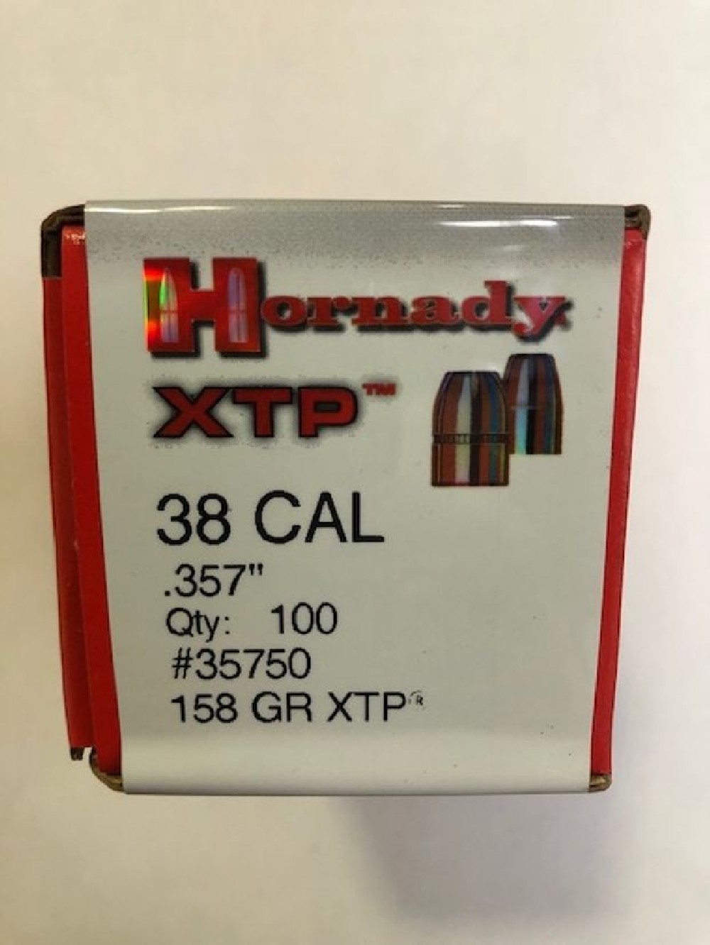 HORNADY PALLE 38 GR 158 XTP