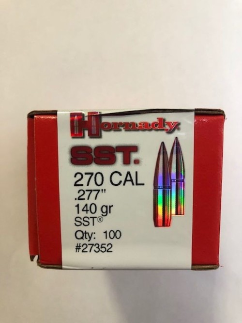 HORNADY PALLE 270 WIN 140 GR SST