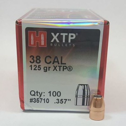 HORNADY PALLE 38 GR 125 HP XTP