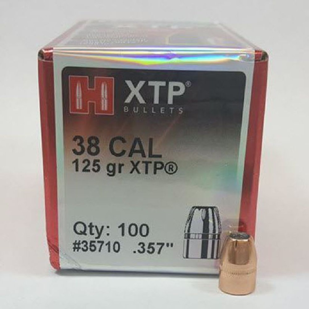 HORNADY PALLE 38 GR 125 HP XTP