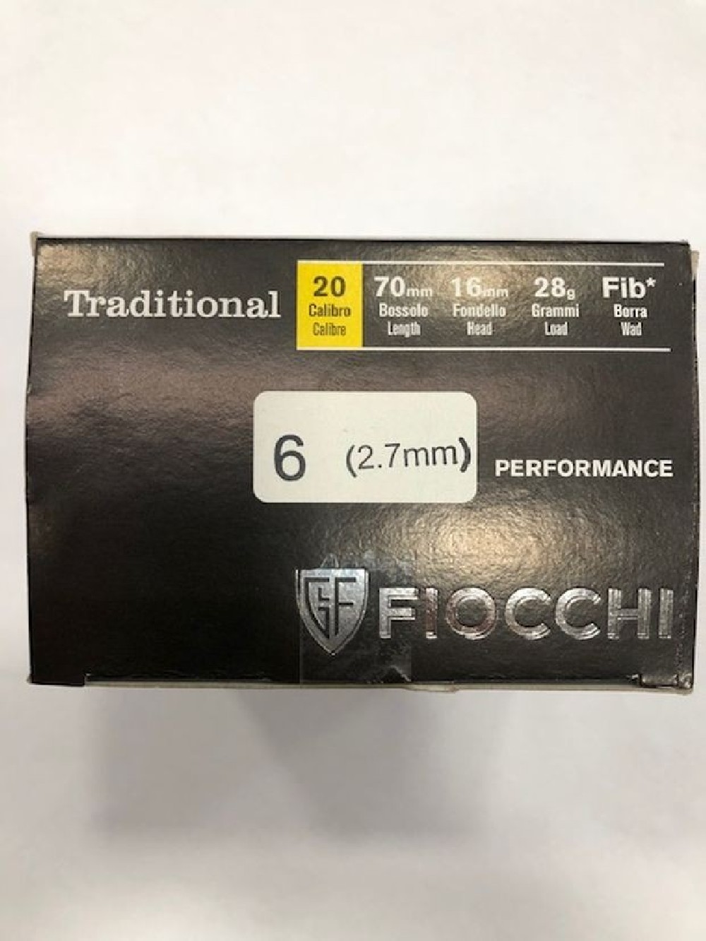 FIOCCHI CART TRADITIONAL C20 PB 6