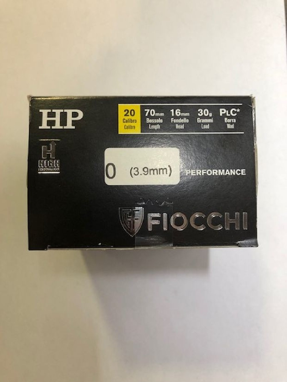 FIOCCHI CART PERFORMANCE C20 PB 0