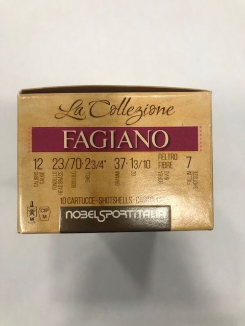 NOBEL SPORT CARTUCCE FAGIANO C12