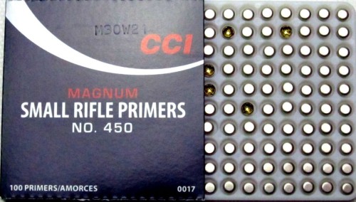 CCI450 INNESCHI SMALL RIFLE MAGNUM