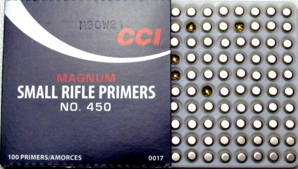 CCI450 INNESCHI SMALL RIFLE MAGNUM