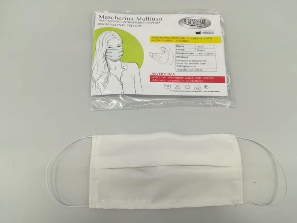 MASCHERINA MULTIUSO IDROREPELLENTE