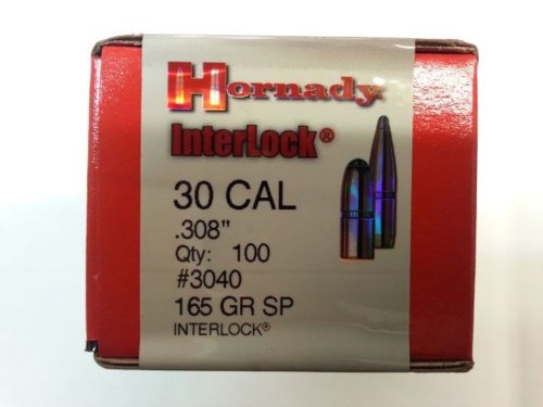 HORNADY PALLE C30 GR 165 SP