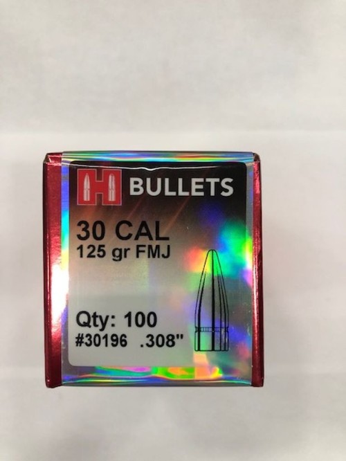 HORNADY PALLE CAL30 GR125 FMJ