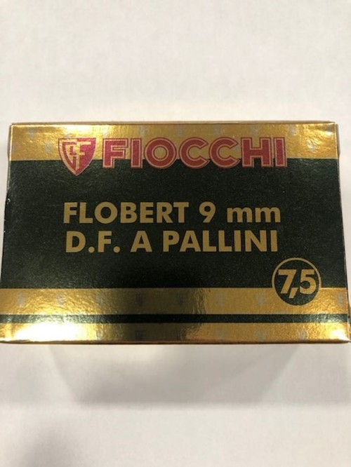 FIOCCHI CARTUCCE FLOBERT 9 PB 7 1/2