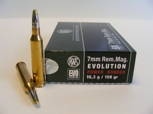 RWS CARICHE 7MM REM MAG TM 159 GR