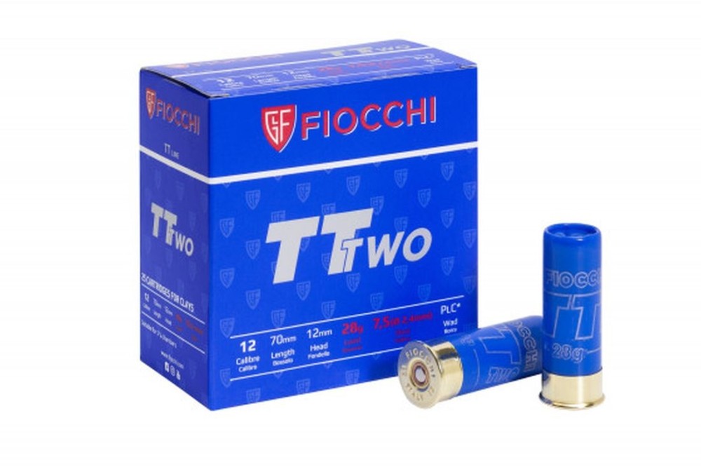 FIOCCHI CART TTWO C12 TRAP 7 1/2