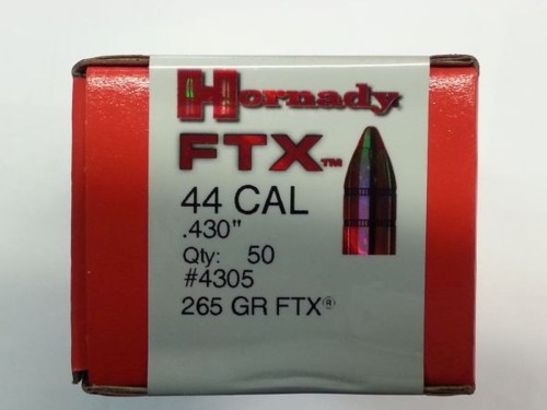 HORNADY PALLE CAL 44 GR 265 FTX