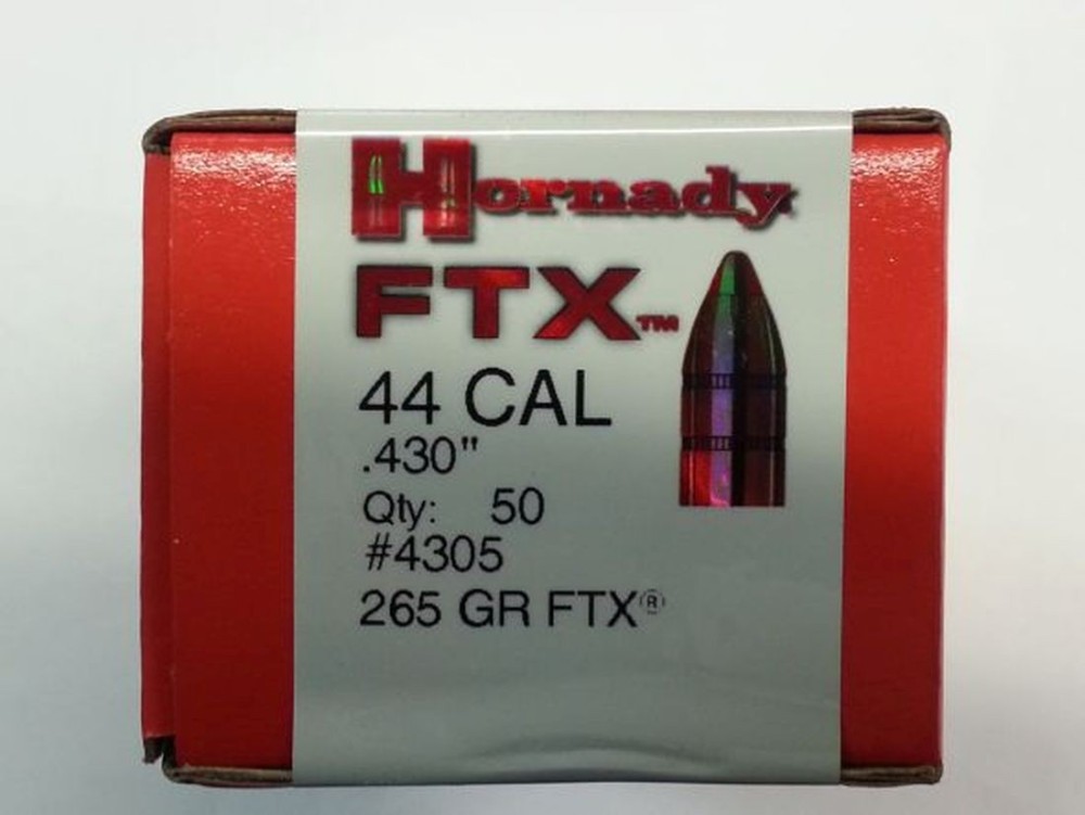 HORNADY PALLE CAL 44 GR 265 FTX