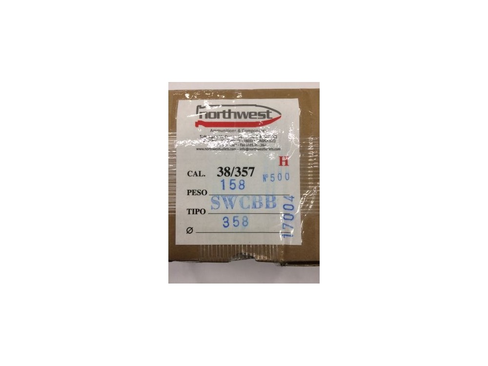 NORTHWEST PALLE PIOMBO 38/357 GR158