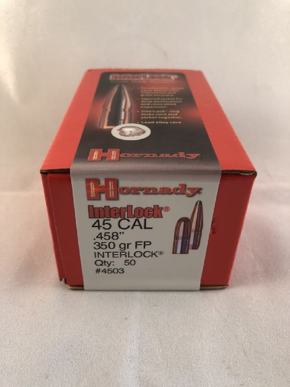 HORNADY PALLE 45 GR 350 FP