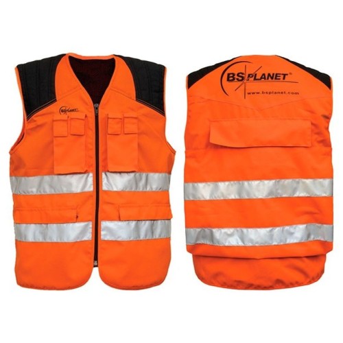BS PLANET GILET ARANCIONE L
