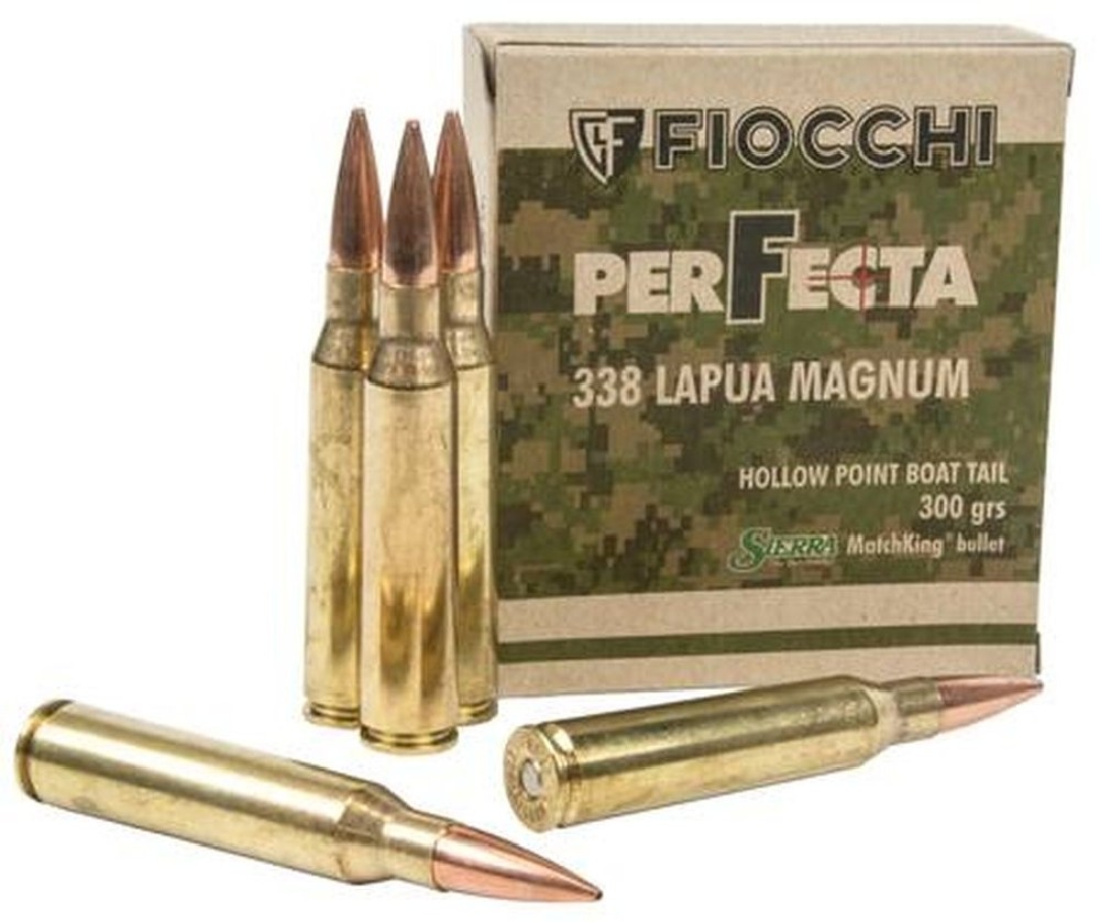 FIOCCHI CARICHE CAL 338 LAPUA MAG