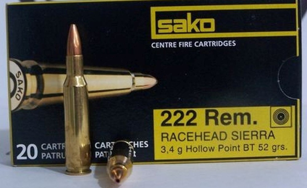SAKO CARICHE C 222 REM 52 GR