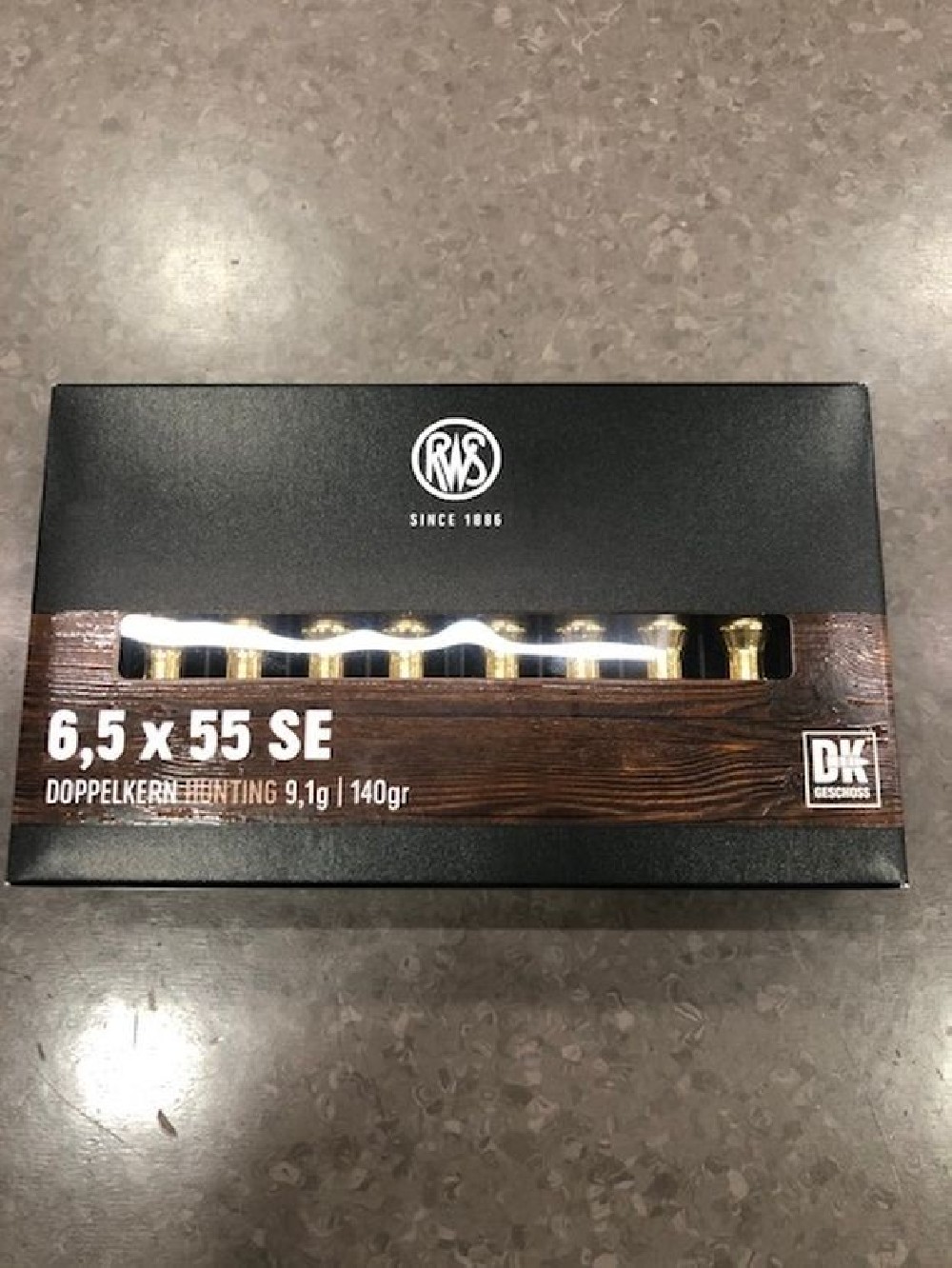RWS CARICHE 6,5 X 55 DK 140 GR