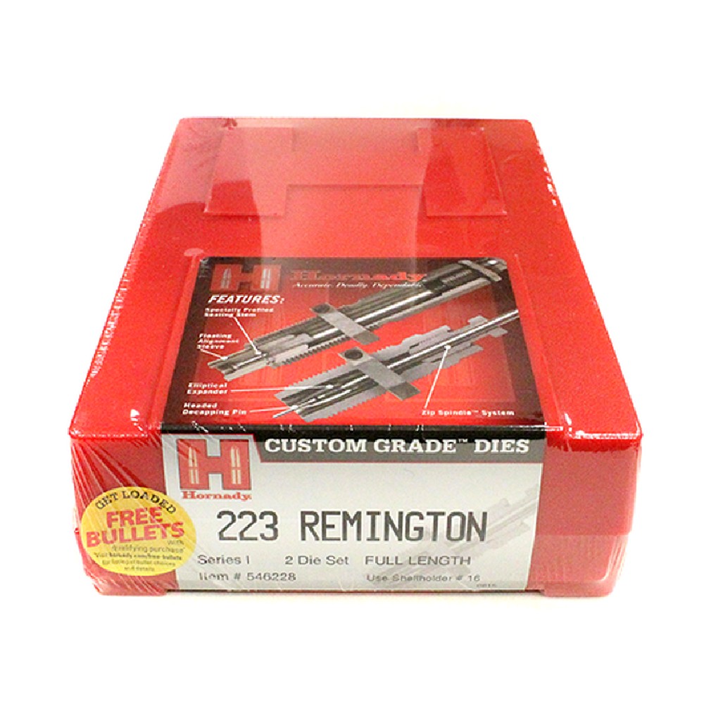 HORNADY 2 DIES SET 223 REM