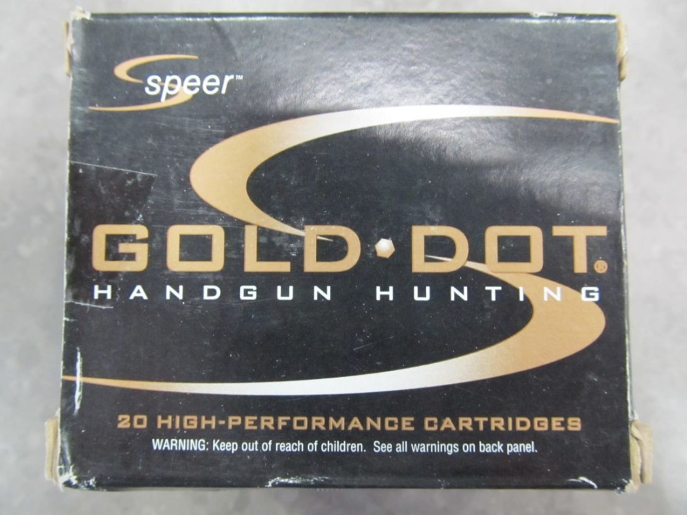 SPEER CARICHE 50AE 325GR GOLD DOT