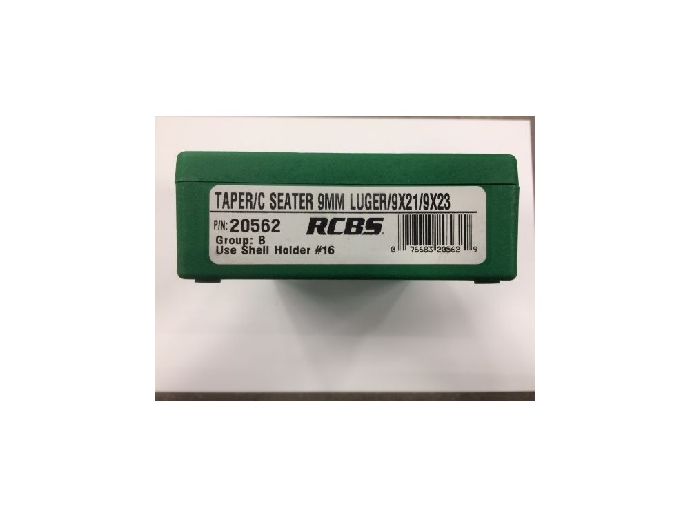 RCBS TAPER CRIMP 9MM 9X19/ 9X21