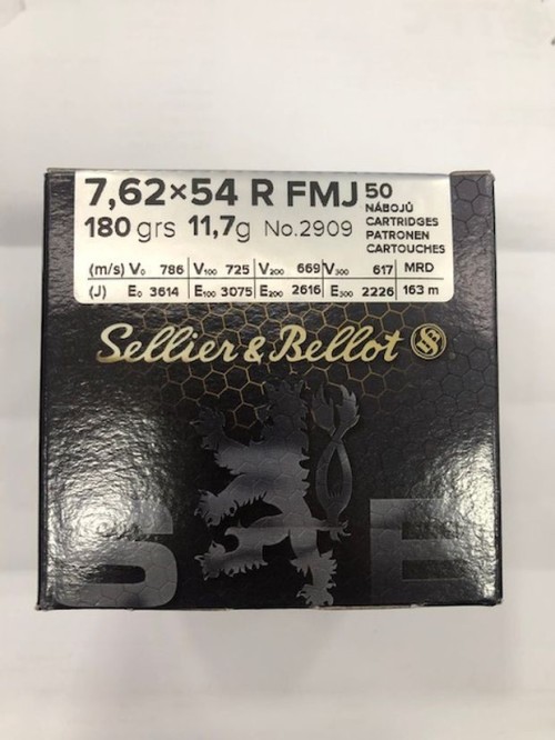S&B CARICHE CAL 7,62 X 54 R QT 50