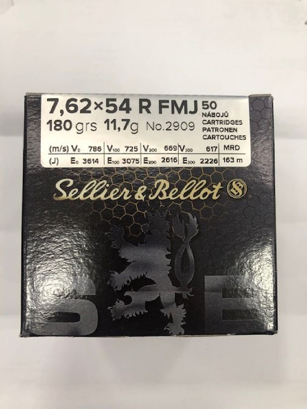 S&B CARICHE CAL 7,62 X 54 R QT 50