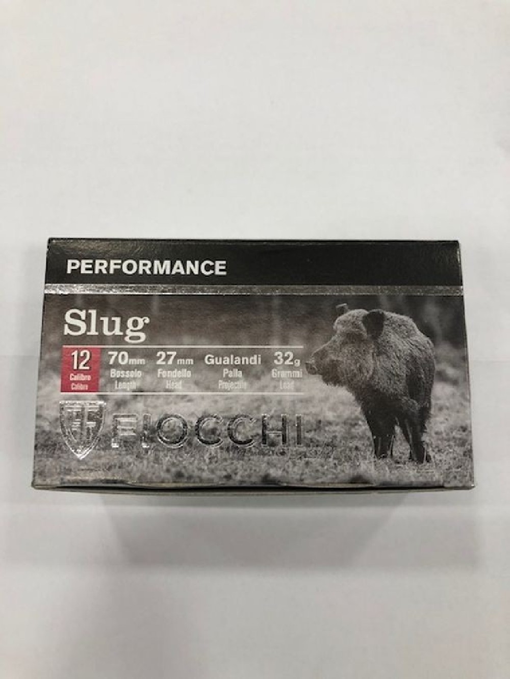 FIOCCHI CARTUCCE A PALLA 12/70 QT10