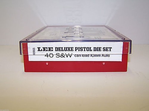 LEE CARBIDE DIES SET DELUXE 40 S&W