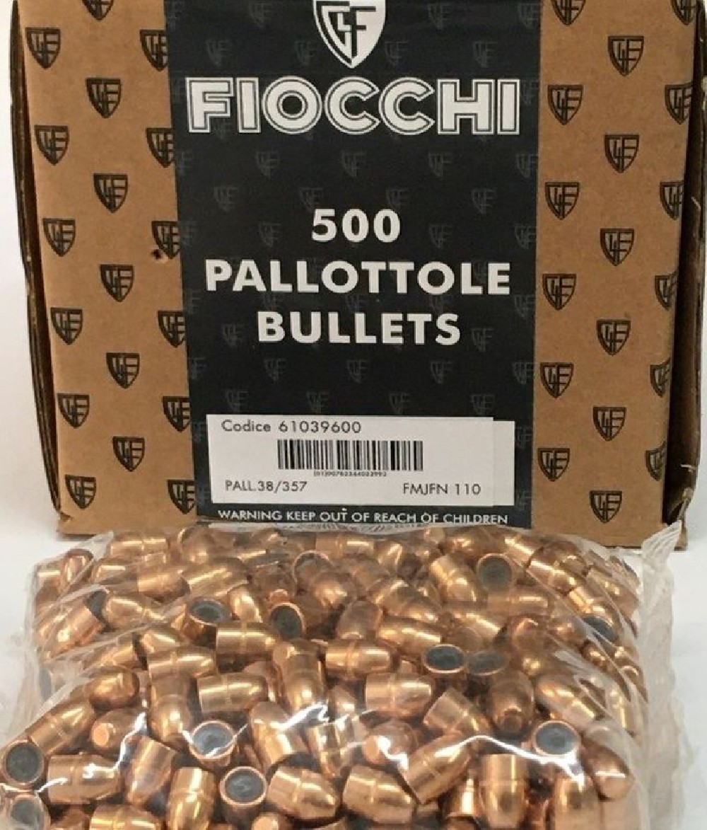 FIOCCHI PALLE BLIND 38/357 110GR