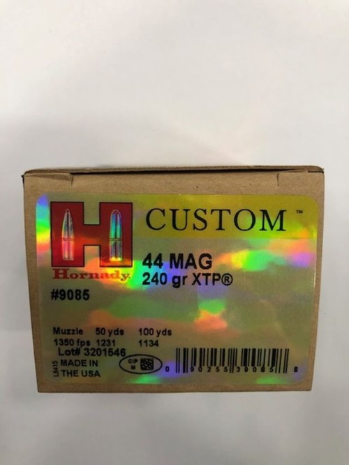 HORNADY CARICHE 44MAG XTP 240 GR