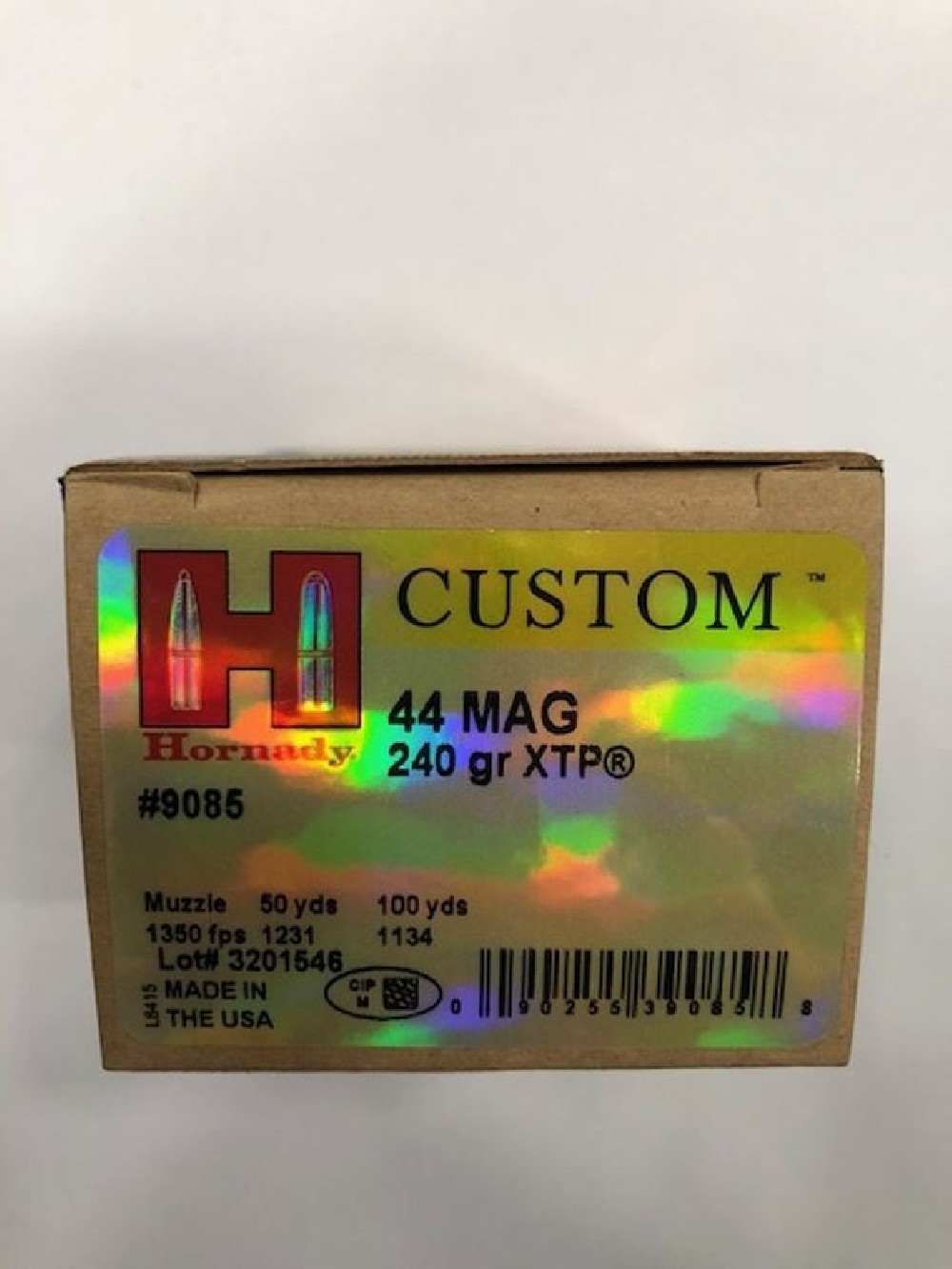 HORNADY CARICHE 44MAG XTP 240 GR