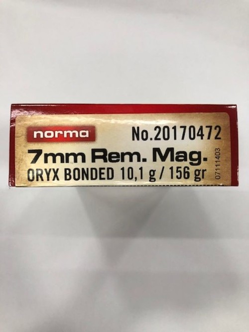 NORMA CARICHE 7 MM REM MAG 156GR